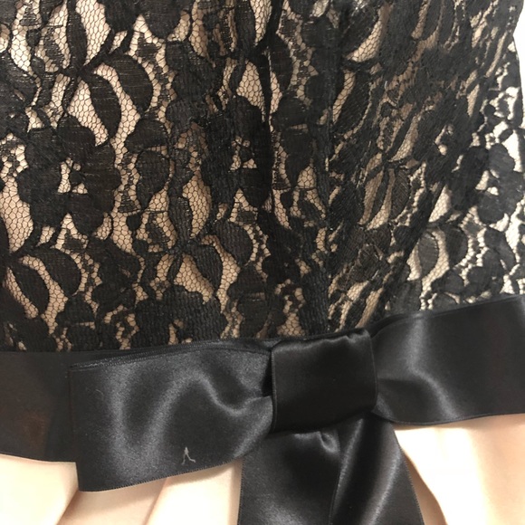 Andrew Adela- Black/Champagne Cocktail Dress - Picture 2 of 5